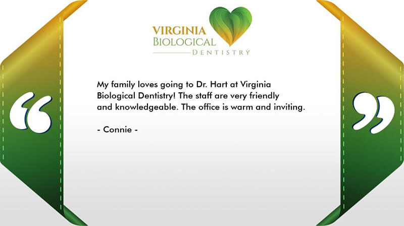 Connie - Patient Testimonial, Virginia Biological Dentistry, VA
