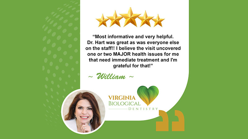 William - Patient Testimonial, Virginia Biological Dentistry, VA