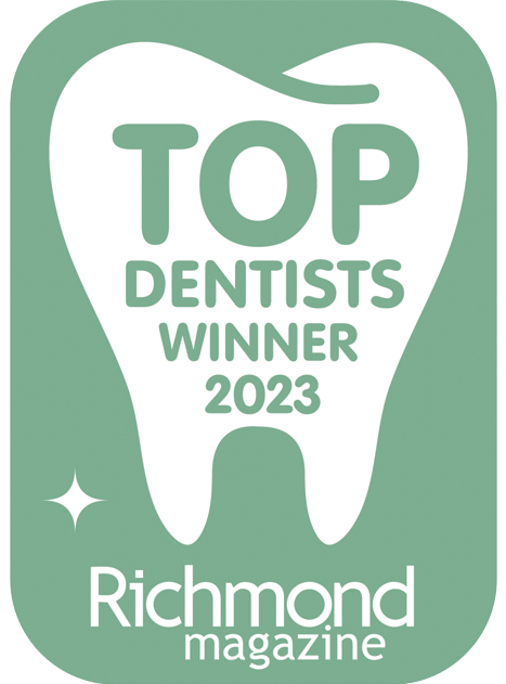 Top Dentist Winner 2023 - Richmond Magazine